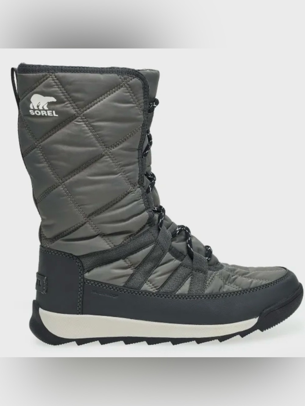 Sorel WHITNEY II TALL LACE Quilted Waterproof Insulated Lace Up Winter Boots
